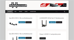 Desktop Screenshot of heimkinosystem.com